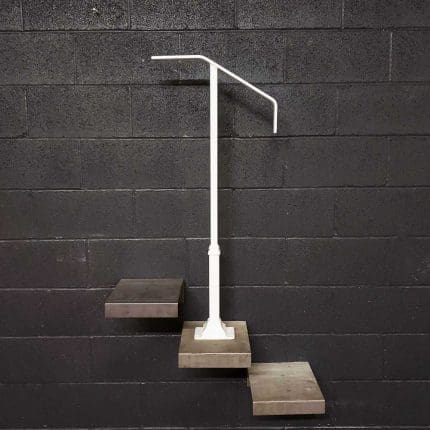 Modern Single Post Rail